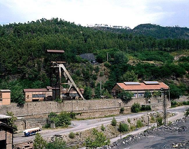 Le puit Ricard à La Grand Combe