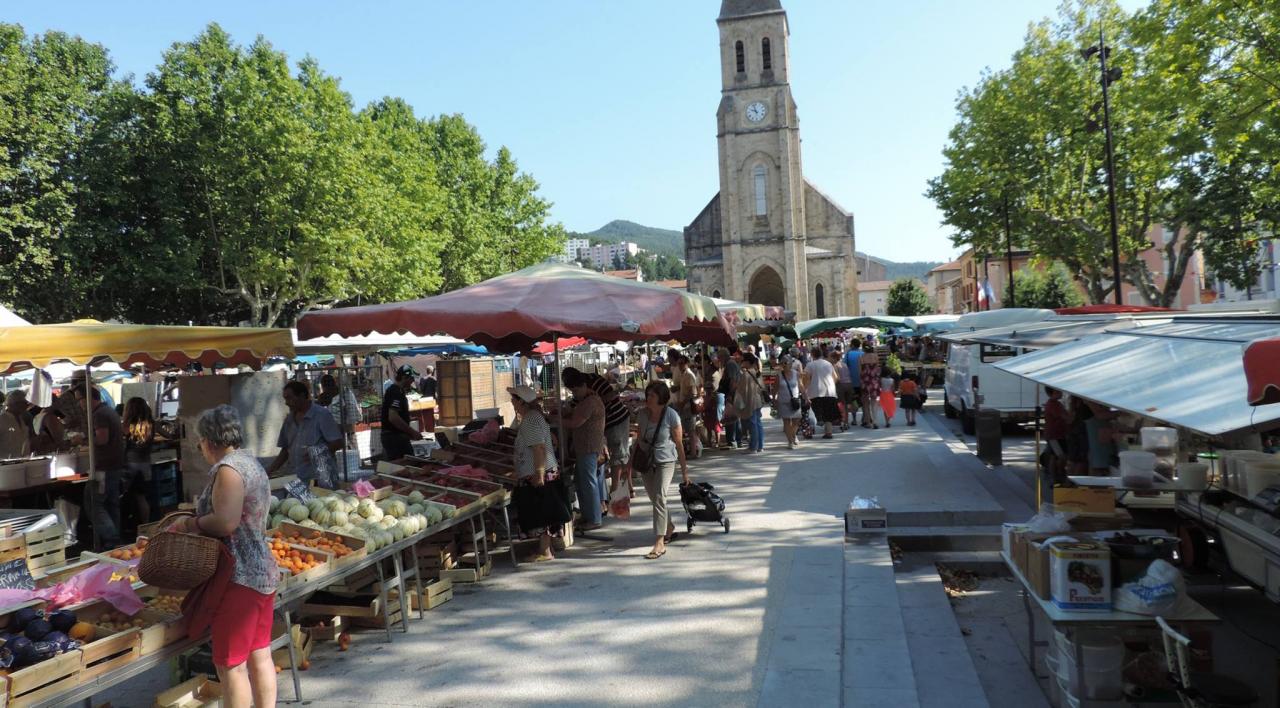 Marché à La Grand Combe