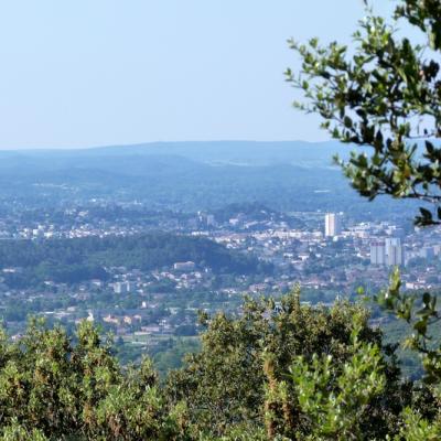 Alès sur l’itinéraire du GR700