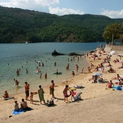 Lac de Villefort en Lozère